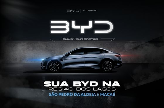 BYD Automotve: a revolução dos carros elétricos na Região dos Lagos